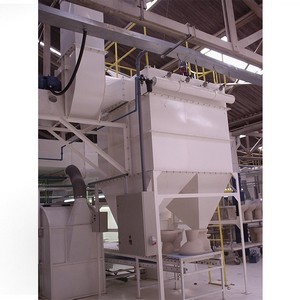 Sistema de exaustão e ventilação industrial